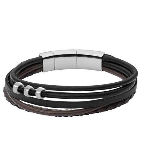fossil lederarmband herren